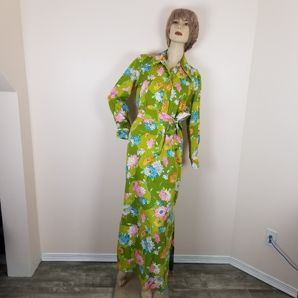 Vintage Serbin of Florida by Muriel Ryan 70' dress - Picture 4 of 8